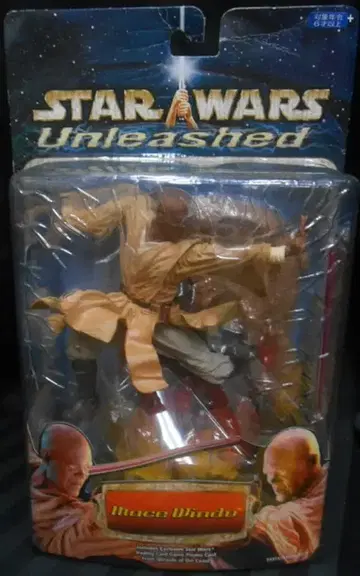 HASBRO UNLEASHED MACE WINDU