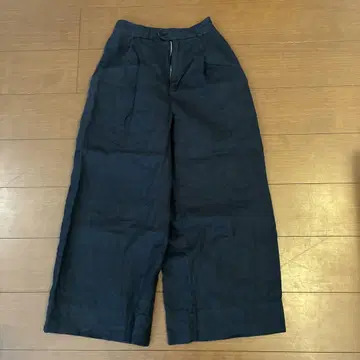 SLOBE IENA European Linen 턱 배기 팬츠