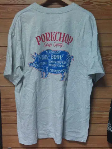 PORKCHOP Garage Supply 티셔츠 XL 그레이