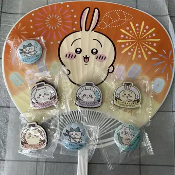 쿠라스시 치이카와 (먼작귀) 마그넷 부채 배치 8종 세트