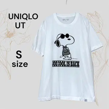 유니클로 UT 새상품급 유니클로 스누피 티셔츠 S 오버 사이즈