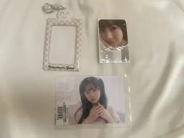 사립 에비스 중학교 나카무라 유나 생일 굿즈 트레이딩 카드 홀더