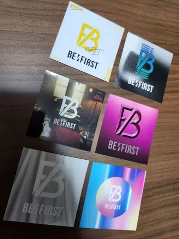 BE:FIRST 로고 스티커 6종 세트