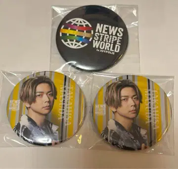 NEWS 조이폴리스 캔뱃지 마스다 타카히사
