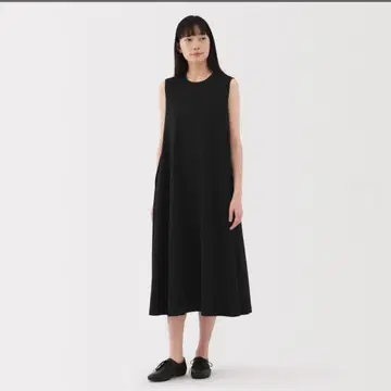여성 냉감 UV 차단 슬리브리스 원피스 S