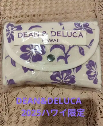 DEAN & DELUCA 에코백 퍼플 하와이 딘앤델루카