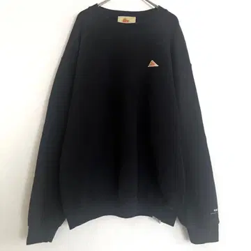 KELTY 켈티 블랙 트레이닝복 원 포인트 속기모 긴팔 M