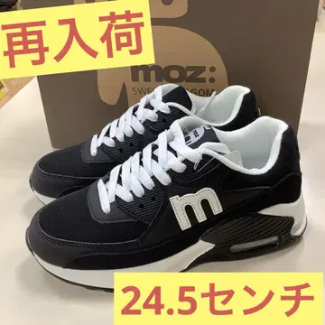 모즈 에어 스니커즈 블랙 24.5cm 새상품 여성용 스니커즈