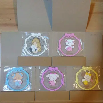 mikko illustrations 클리어 러버 코스터 2 전 5종 세트