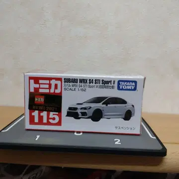 토미카 SUBARU WRX S4 STi Sport 첫 특별 사양 1대