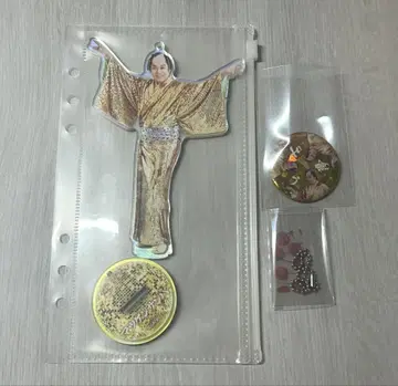 마츠켄 삼바 마츠다이라 켄 스탠드도 될 수 있는 아크릴 키링 (미러볼)