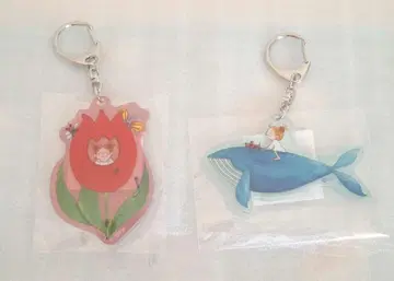 한정 상품 COCO짱 아크릴 키링 2개 세트