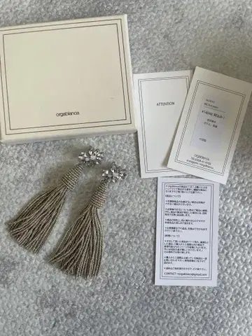 올가 블랑카 태슬 귀걸이