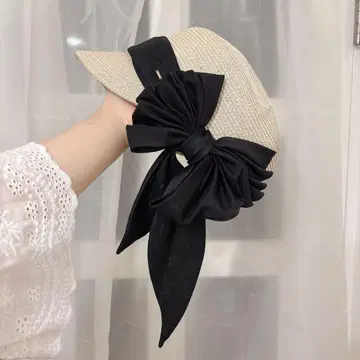 카시라 ca4la 밀짚모자 밀짚 캡 아이보리 바람의 방향