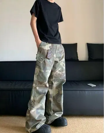 카모플라쥬 팬츠 Y2K