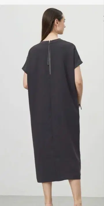 iCB 빅 사이즈 44 FLUID BACK SATIN 원피스