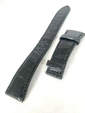 [러그 폭 약 20mm, 컨디션 최상] 세이코 정품 크로커다일 벨트