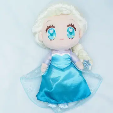 TINY 안나와 눈의 여왕 엘사 봉제 인형 디즈니 스토어