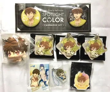 Free! 오동나무 섬의 여름 8개 묶음 판매 캔뱃지 참