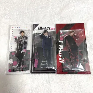 IMPACTors 사토 신 아크릴 스탠드 3개 세트