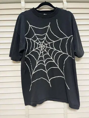80s 스파이더 웹 거미줄 SPIDERWEB 빈티지 티셔츠