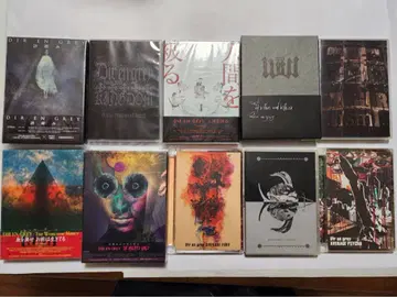 DIR EN GREY DVD 10장 세트