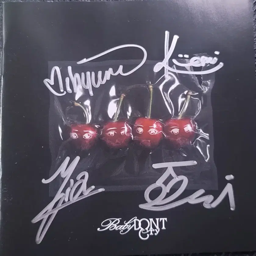 New] Baby Don't Cry Debut Single Not for Sale Signed Album