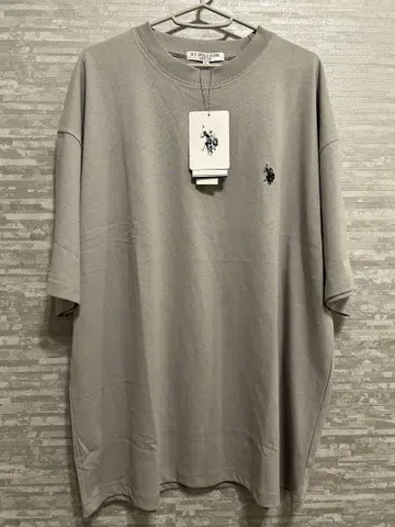 U.S. POLO ASSN. 그레이 티셔츠 L 사이즈 WEGO 별주