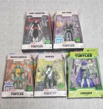 특가 TMNT 터틀즈 피규어 5개 세트 묶음 판매