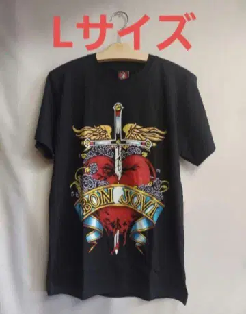 밴딩 티셔츠 BON JOVI 본 조비 M 사이즈