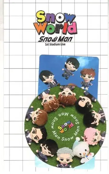 SnowMan 25년 Snow World 스티커 세트