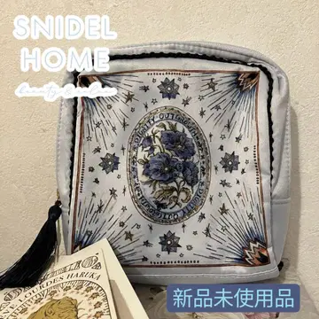 새상품 SNIDEL HOME 이브루도 하야카 파우치 스나이델 홈 스나이델