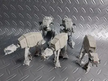 스타 워즈 켄터키 AT-AT AT-ST 액션 피규어 레어