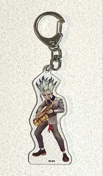 점프 뮤직 페스티벌 아크릴 키링 Dr.STONE 이시가미 치쿠