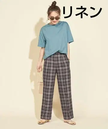 뷰티 앤 유스 린넨 편안함 팬츠