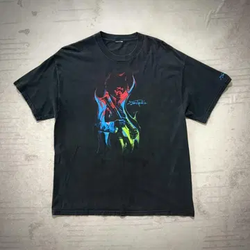 분위기 만점 빈티지 Jimi Hendrix 티셔츠 XL 상당