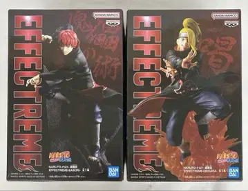 NARUTO EFFECTREME 피규어 데이다라 전갈 2개 세트