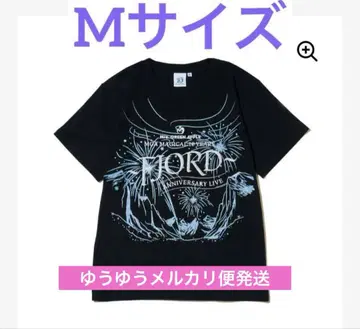 미세스 FJORD 피요르드 글리터 티셔츠 M 사이즈 라이브