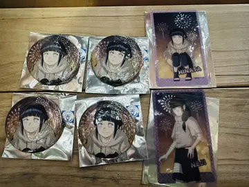 NARUTO SUMMER 애니 카페 캔뱃지 히나타 히나타 나사