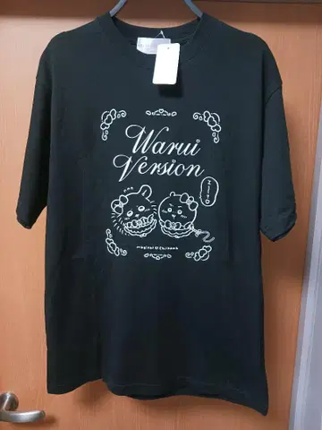 마지카루 치이카와 티셔츠 나쁜 버전 치이카와와 모몽가 L 사이즈