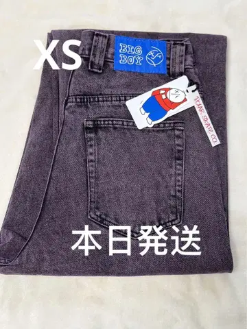BIG BOY 퍼플 데님 팬츠 XS