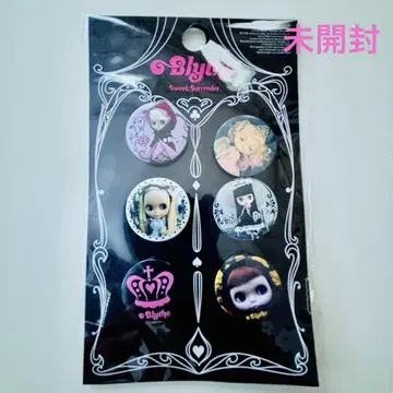 Blythe 배지 6개 세트 미사용 새상품 미개봉