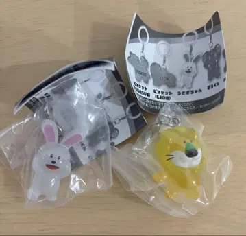 타베코 동물 메지루시 액세서리 토끼 라이온 군