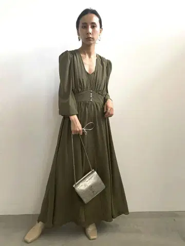 SOPHIA LAYERED DRESS 아메리빈티지 AMERI