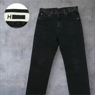 H BEAUTY&YOUTH FADED BLACK DENIM 5P 팬츠 M