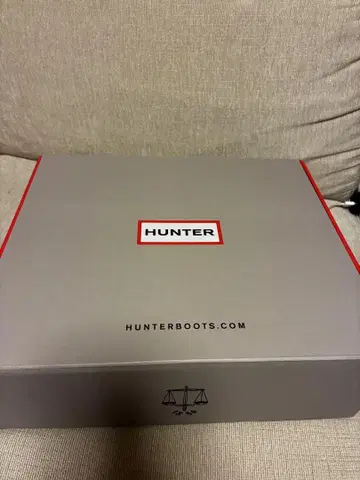 HUNTER 블랙 숏부츠
