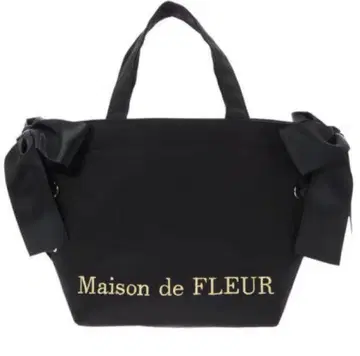 maison de FLEUR 사이드 리본 토트