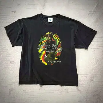 분위기 만점 00's 밥 말리 라스타 컬러 XL 양면