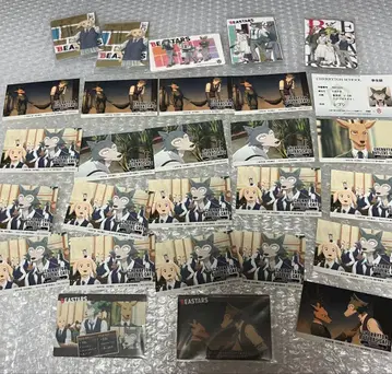 BEASTERS 비스터즈 레고시 잭 루이 애니 카페 스티커