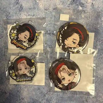 도쿄 리벤저스 마루쿠지 PUNKISH 쿠이 이치 & 이네 아오 4종 세트